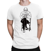 Bernie In A Chair Inauguration Art   Nature T-shirt | Artistshot