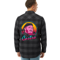 Limited Edition Fidel Castro 80s Retro Vintage Flannel Shirt | Artistshot