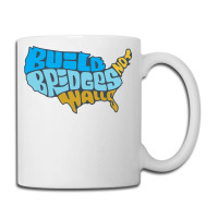 Build Bridges Not Walls   Retro Coffee Mug | Artistshot