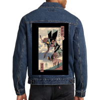 Evangelion Design 66 Poster Hipster Men Denim Jacket | Artistshot