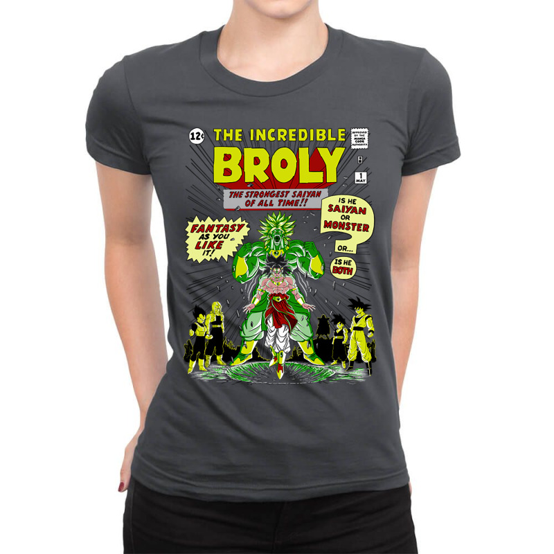 The Incredible Broly Ladies Fitted T-Shirt by proforenyellp | Artistshot