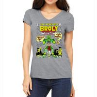 The Incredible Broly Women's V-neck T-shirt | Artistshot