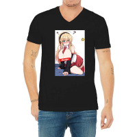 Hentaii Hypnotized Maki Poster V-neck Tee | Artistshot