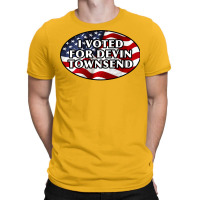 I Voted For Devin Townsend Funny United States Election Design For Str T-shirt | Artistshot