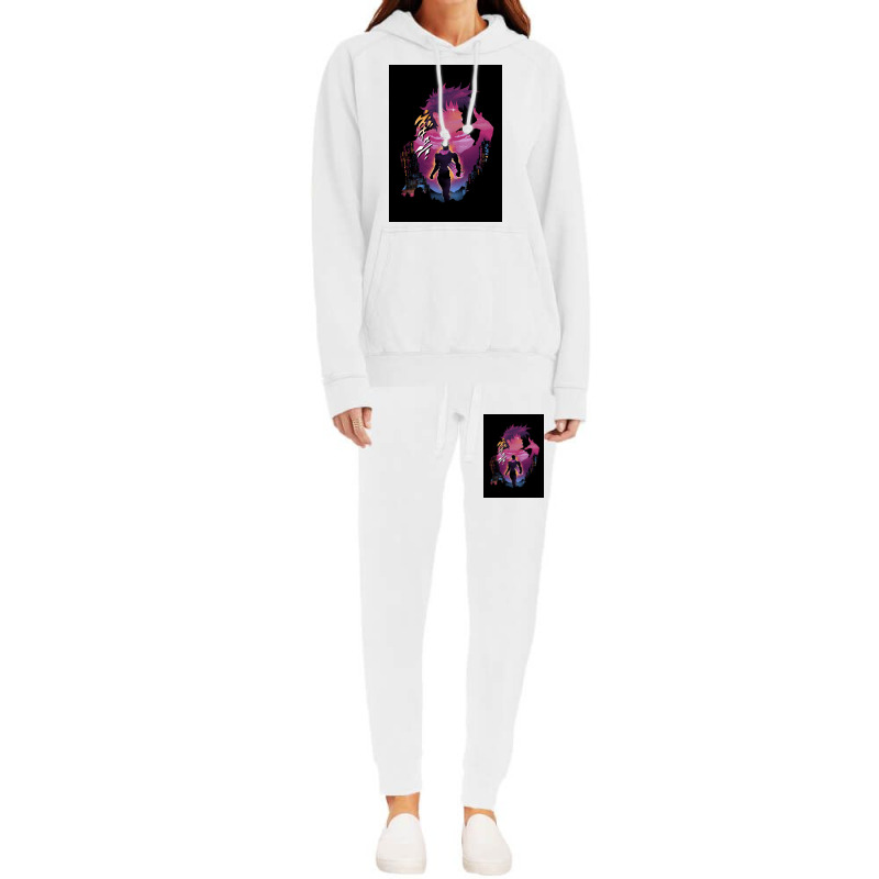 Hermit Purple Anime Poster 70s Hoodie & Jogger Set | Artistshot