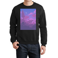 Trending Sauropelta Sunset Crewneck Sweatshirt | Artistshot