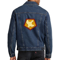 Peacemaker Emblem Men Denim Jacket | Artistshot