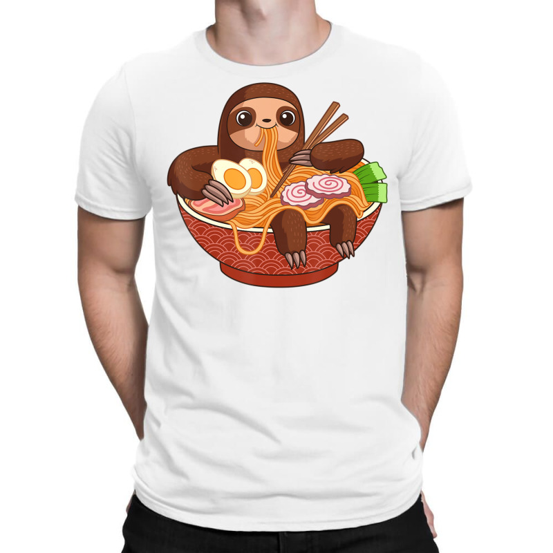 Limited Edition Kawaii Cute Anime Sloth Otaku Japanese Ramen T-shirt | Artistshot