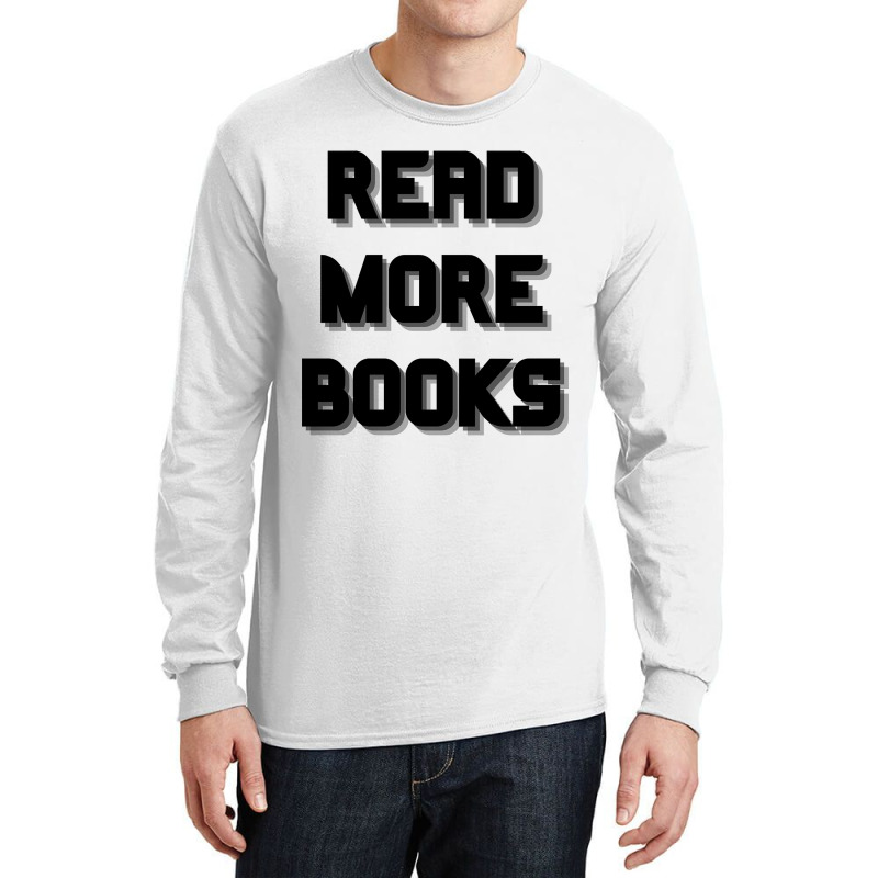 Trending Read More Books-3yugy Long Sleeve Shirts by Jankonen637 | Artistshot