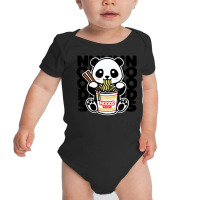 Trending Kawaii Instant Noodles Cute Anime Panda Baby Bodysuit | Artistshot