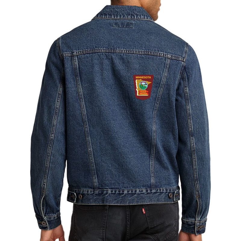 Minnesota State Patrol 1 Men Denim Jacket | Artistshot