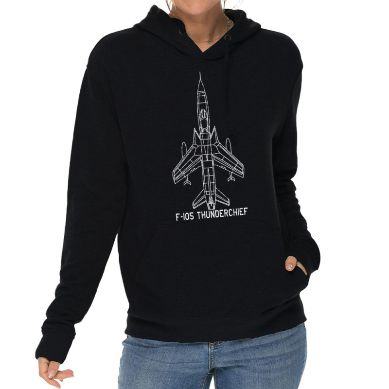 Limited Edition F-105 Thunderchief Classic Jet Plane Usa Warplane Lightweight Hoodie | Artistshot