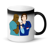 Jd And Turk Man Love  T Green Magic Mug | Artistshot