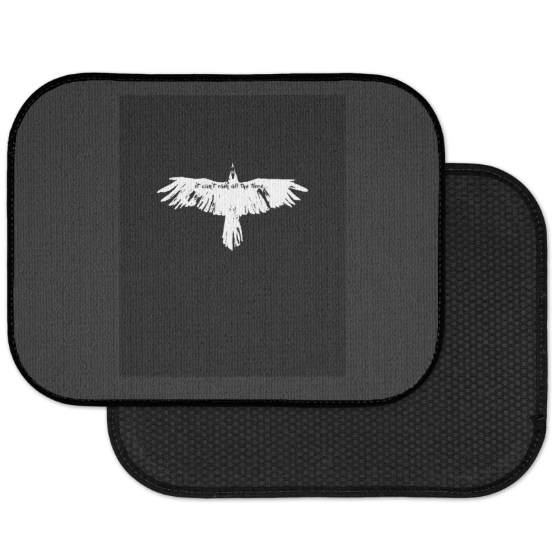 The Crow It Cant't Rain All The Time Rear Car Mat | Artistshot