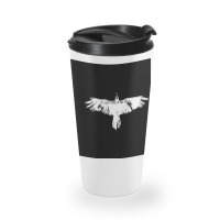 The Crow It Cant't Rain All The Time Travel Mug | Artistshot