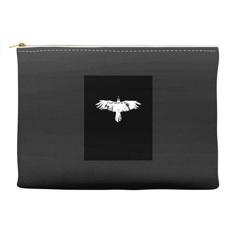 The Crow It Cant't Rain All The Time Accessory Pouches | Artistshot