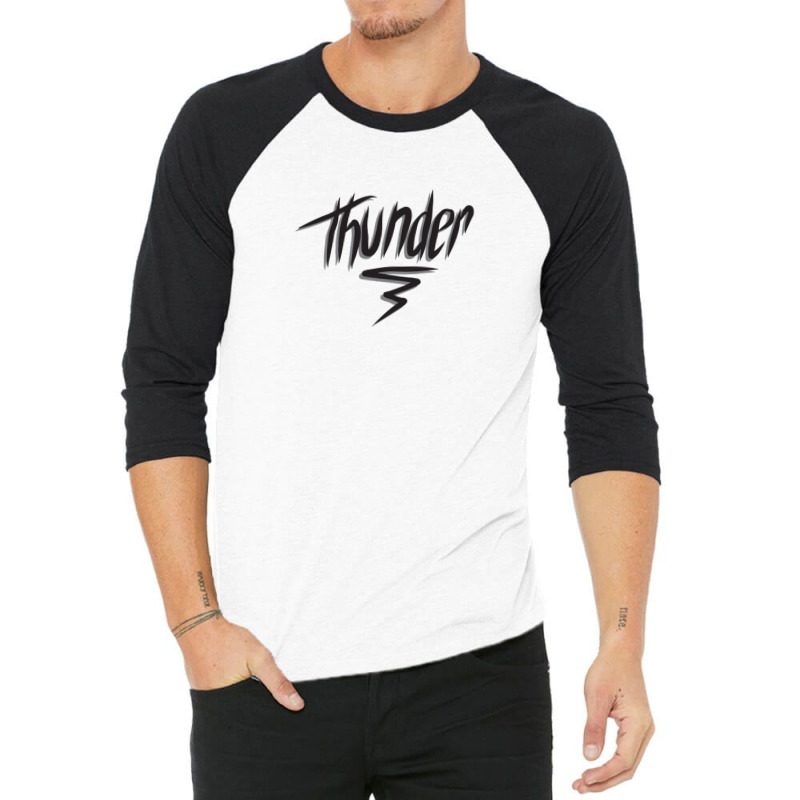 Thunder! Tag 3/4 Sleeve Shirt | Artistshot