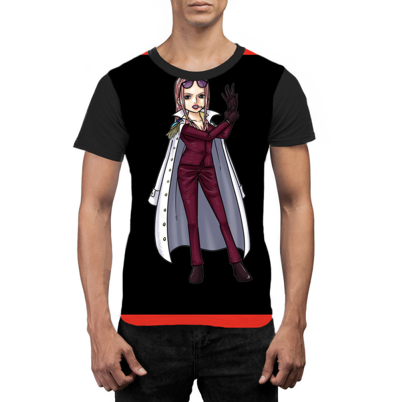 One Piece Hina Poster Nature Graphic T-shirt by woelkelytjeb | Artistshot