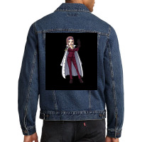 One Piece Hina Poster Nature Men Denim Jacket | Artistshot