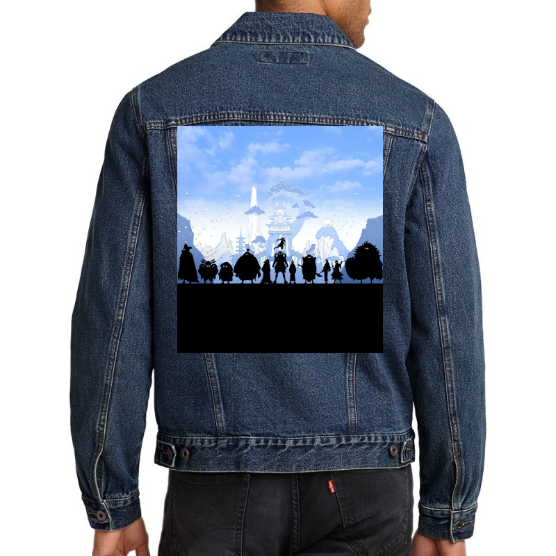 One Piece Kozuki Oden Poster Stars Men Denim Jacket by woelkelytjeb | Artistshot