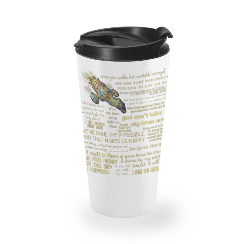 Firefly Quotes Travel Mug | Artistshot