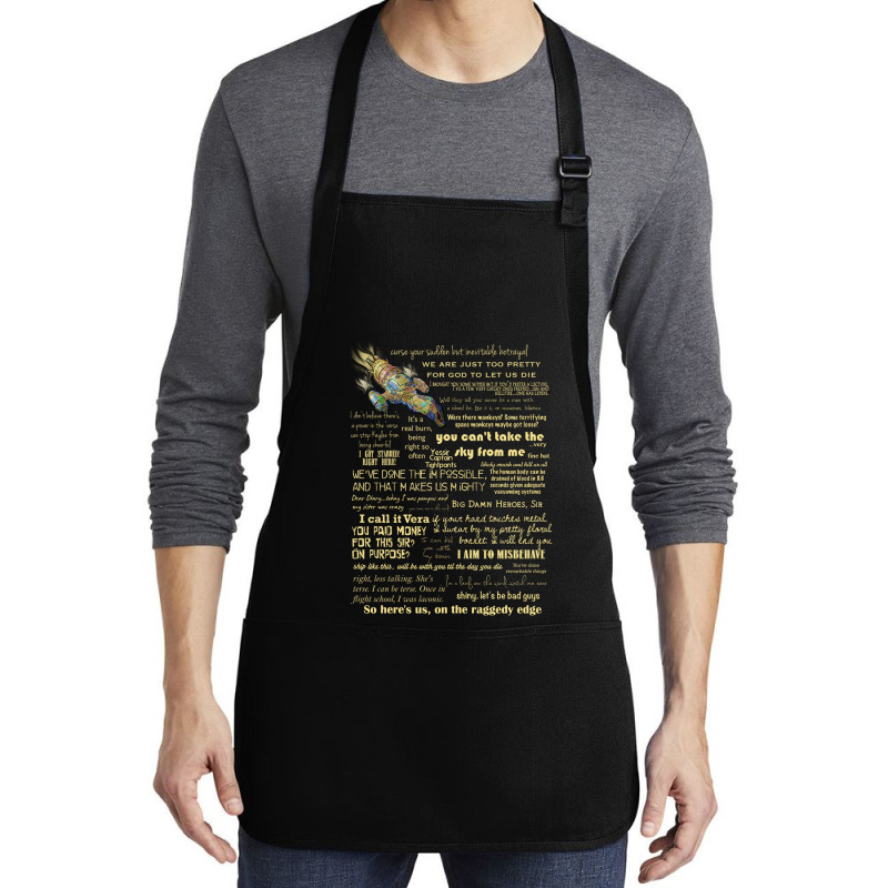 Firefly Quotes Medium-length Apron | Artistshot