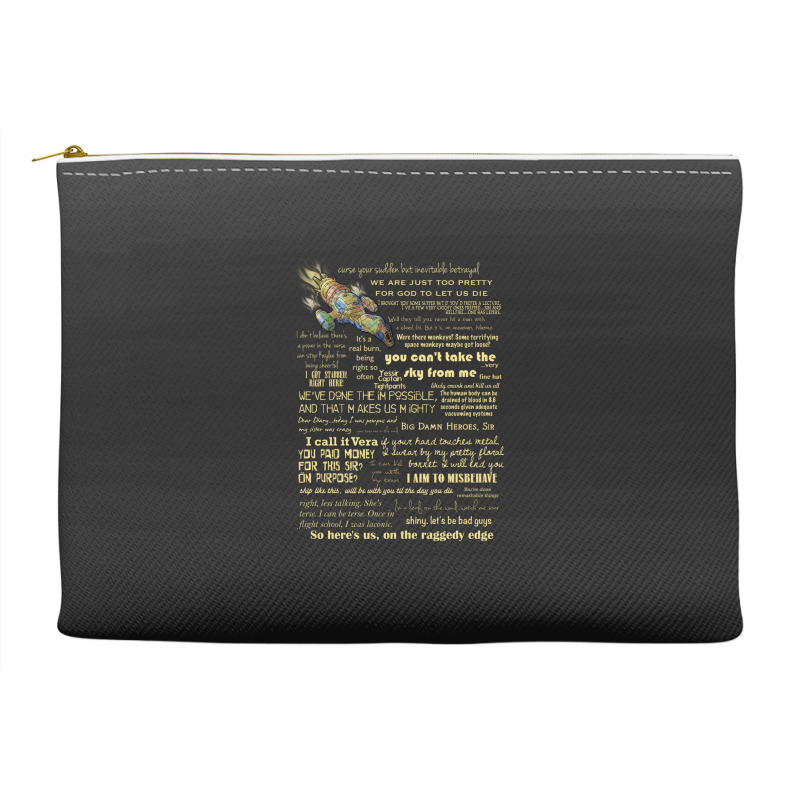 Firefly Quotes Accessory Pouches | Artistshot