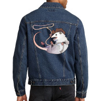 Cowboy Possum Classic Tshirt Cool Men Denim Jacket | Artistshot