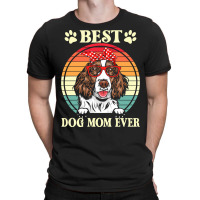 Dog Mom Gifts T  Shirt Funny Best English Springer Spaniel Dog Mom For T-shirt | Artistshot