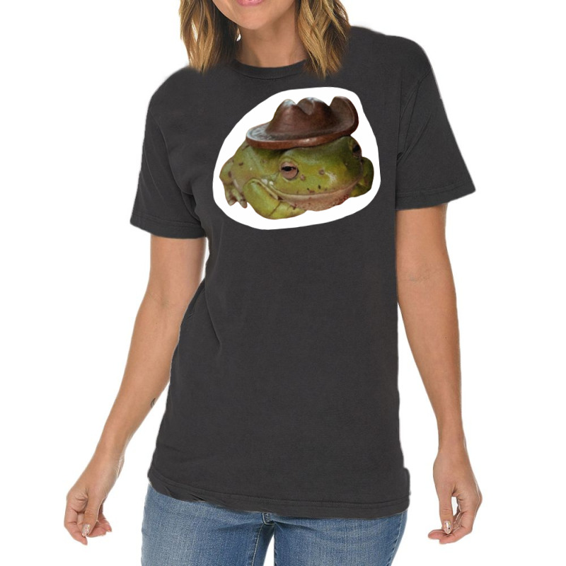 Cowboy Frog Classic Tshirt Hippie Vintage T-shirt | Artistshot