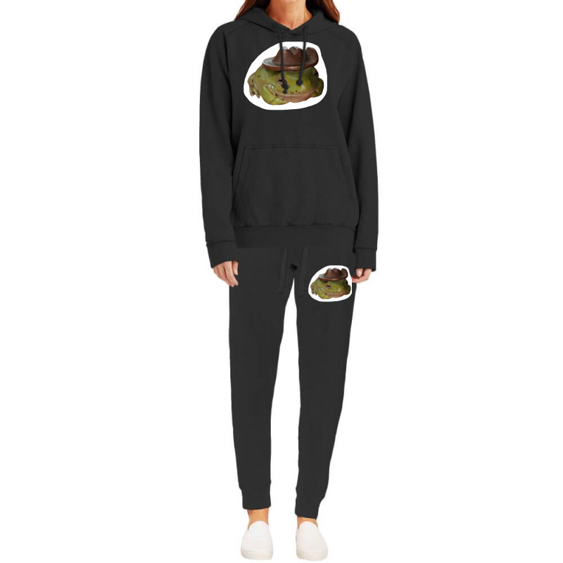 Cowboy Frog Classic Tshirt Hippie Hoodie & Jogger Set | Artistshot