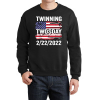 Twinning Twosday Tuesday February Crewneck Sweatshirt | Artistshot