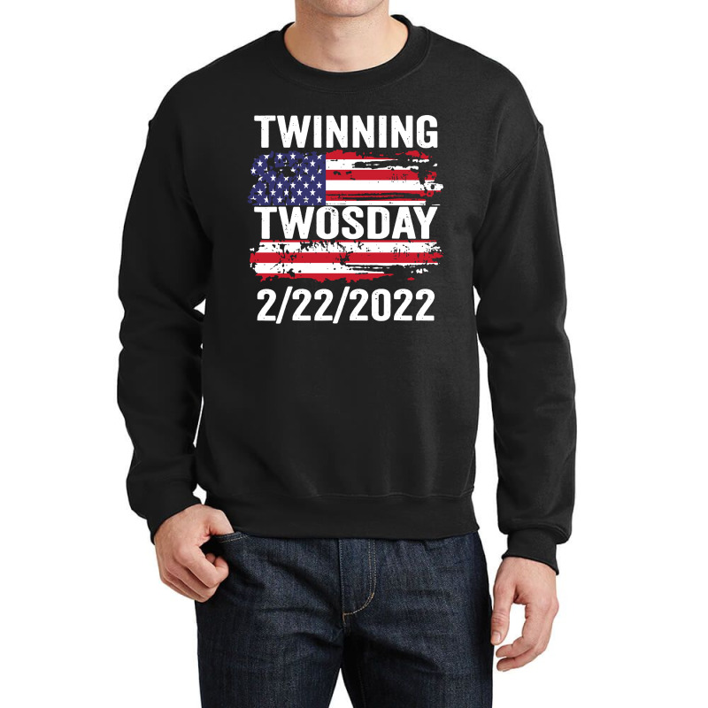 Twinning Twosday Tuesday February Crewneck Sweatshirt | Artistshot