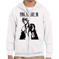 Trending Squall And Rinoa Final Fantasy Viii Youth Zipper Hoodie | Artistshot