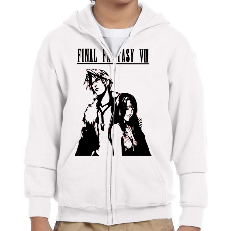 Trending Squall And Rinoa Final Fantasy Viii Youth Zipper Hoodie by femalesbaubles | Artistshot