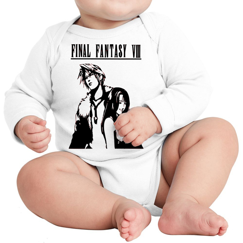 Trending Squall And Rinoa Final Fantasy Viii Long Sleeve Baby Bodysuit by femalesbaubles | Artistshot