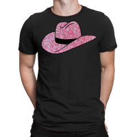 Cowboy Hat In Pink Glitter Classic Tshirt Nature T-shirt | Artistshot