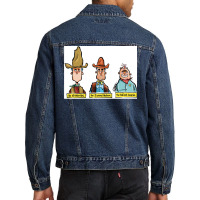 Cowboy Hats Classic Tshirt Retro Men Denim Jacket | Artistshot