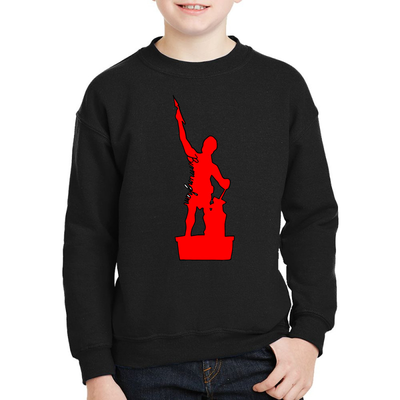 Vulcan Birmingham Alabama Red Youth Sweatshirt by LuceroCrystalMurillo | Artistshot