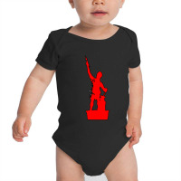 Vulcan Birmingham Alabama Red Baby Bodysuit | Artistshot