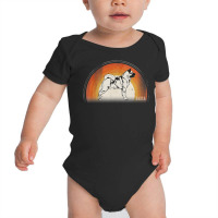 Trending 365 Dog Breed Akita Retro Baby Bodysuit | Artistshot