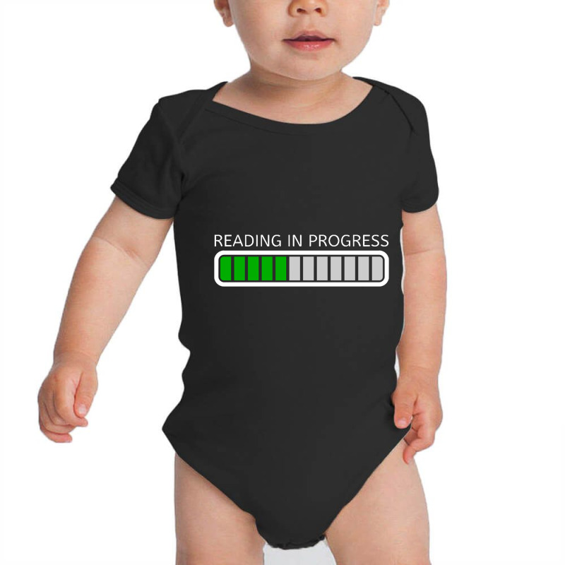 Trending Reading In Progress Baby Bodysuit | Artistshot