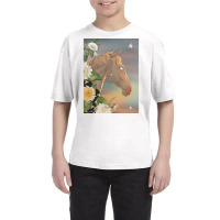 Limited Edition Mythical Horse With Flowers And Stars Youth Tee | Artistshot