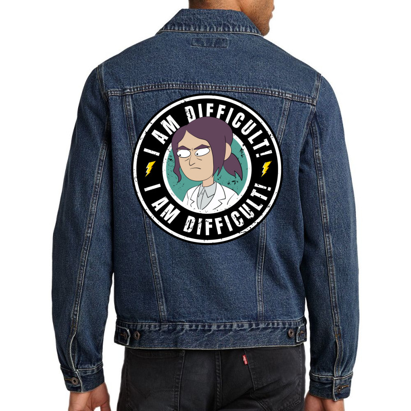 Inside Job Reagan I Am Difficult  T Girl Men Denim Jacket by didamyeten3 | Artistshot