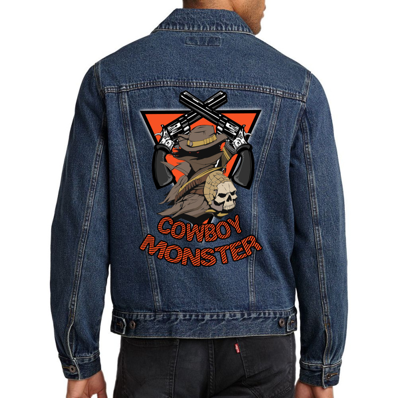 Cowboy Monster Classic Tshirt Nature Men Denim Jacket by blumenrubanq | Artistshot