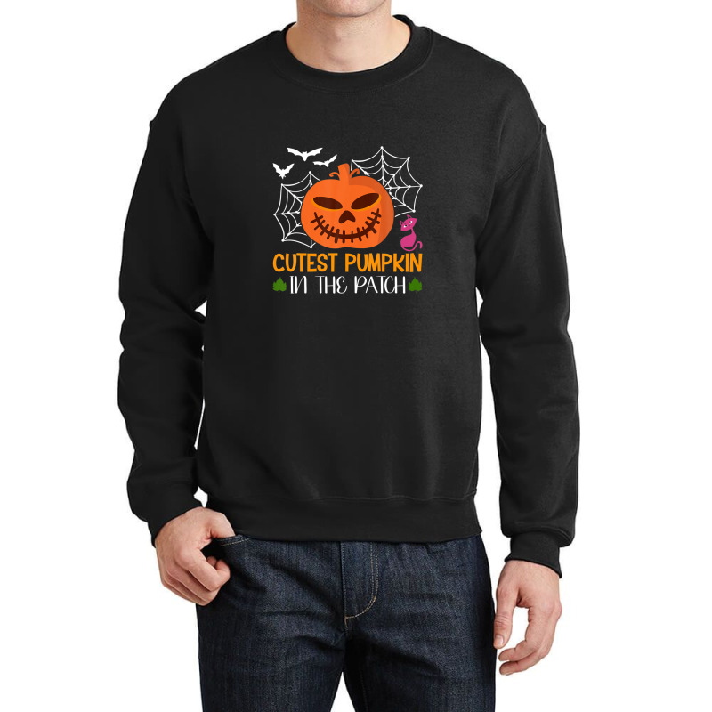 Halloween Costume Design & Trick Or Treat Lover,pumpkin Crewneck Sweatshirt | Artistshot