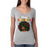 Happy Kwanzaa Decorations African American Seven Principles T Shirt Women's Triblend Scoop T-shirt | Artistshot