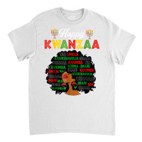 Happy Kwanzaa Decorations African American Seven Principles T Shirt Classic T-shirt | Artistshot