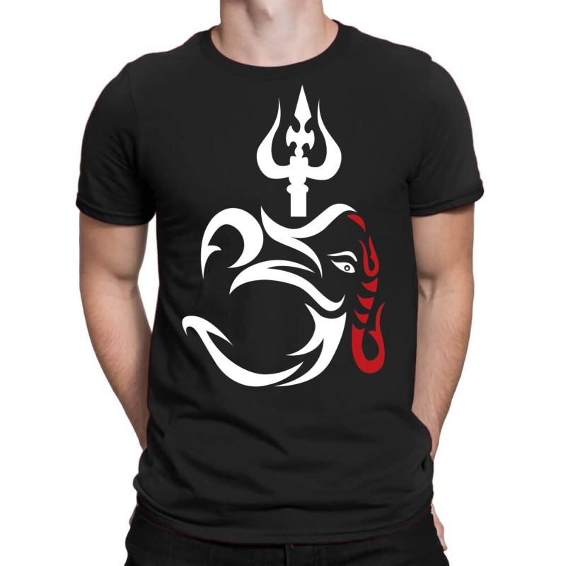 Limited Edition Om-ganesha And Lord Shiva Divine Trident Trishul T-shirt | Artistshot