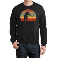 Bowfisher Vintage Retro Bowfisher Shoot Fish Bow Hunter Crewneck Sweatshirt | Artistshot